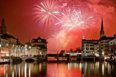 New Year's Eve in Switzerland, featuring top destinations, festive events
