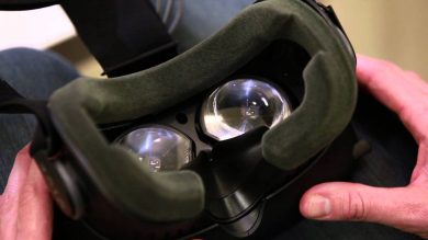 Clean Oculus Rift Padding