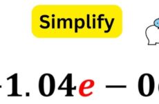 Explore the meaning of -1.04e-06, a numerical expression